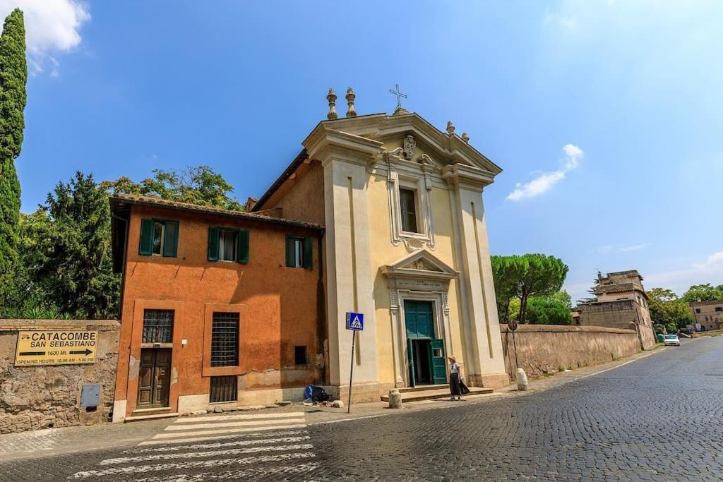 Rooftop Appia Antica,Silenzioso Riservato Two Bedrooms Two Bathrooms Rome Bagian luar foto