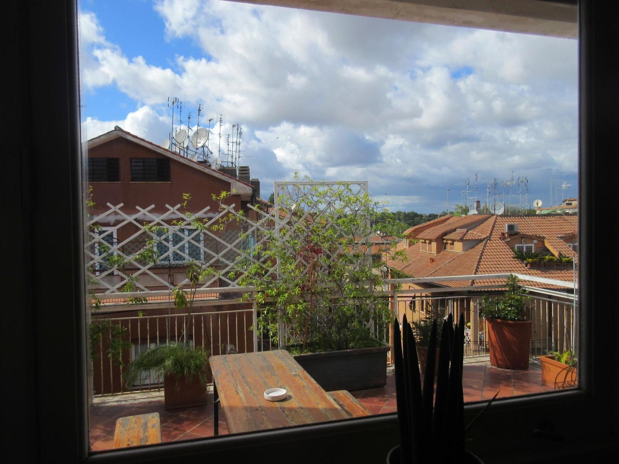 Rooftop Appia Antica,Silenzioso Riservato Two Bedrooms Two Bathrooms Rome Bagian luar foto